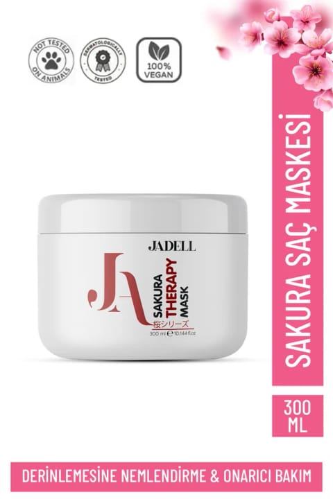 JADELL Sakura Therapy ماسک ترمیمکننده موهای رنگشده و آسیبدیده
