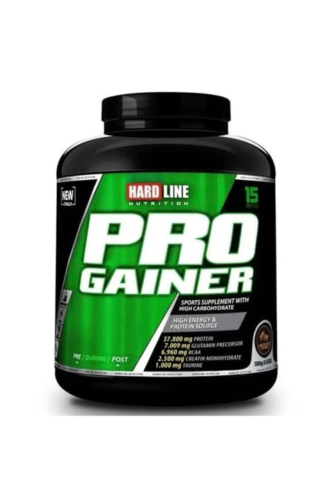 Hardline Progainer 3 کیلوگرم پودر کربوهیدرات طعم شکلات