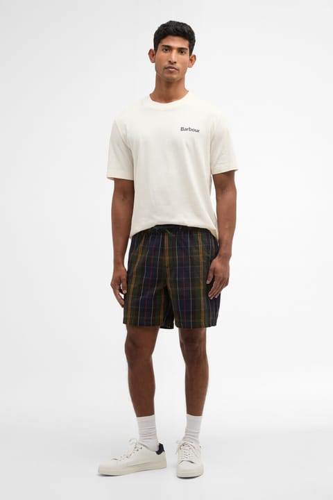 شورت ریلکس طرح تارتان Barbour TN11 Classic Tartan