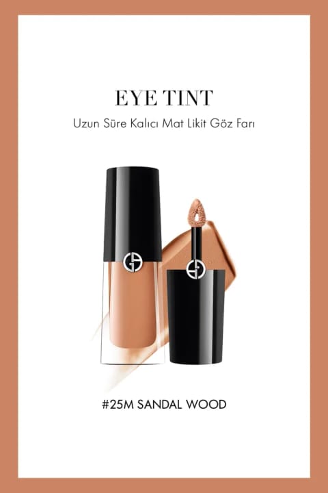 Giorgio Armani Eye Tint سایه مایع مات ماندگار 25M Sandal Wood
