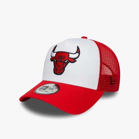 کلاه کپ New Era NBA Side Patch Trucker Chicago Bulls یونیسکس قرمز