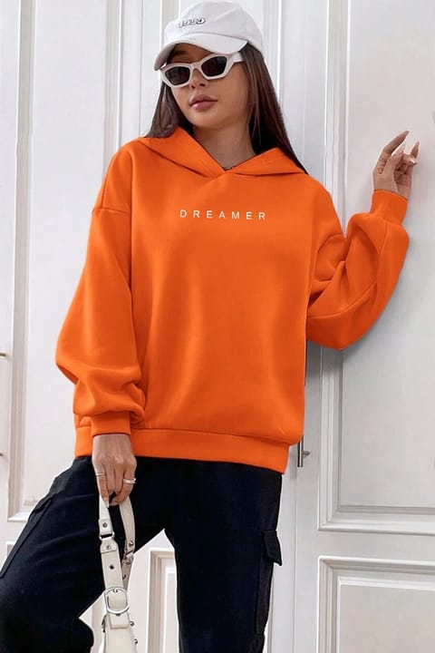 سویشرت اورسایز Dreamer چاپی uyguntarz