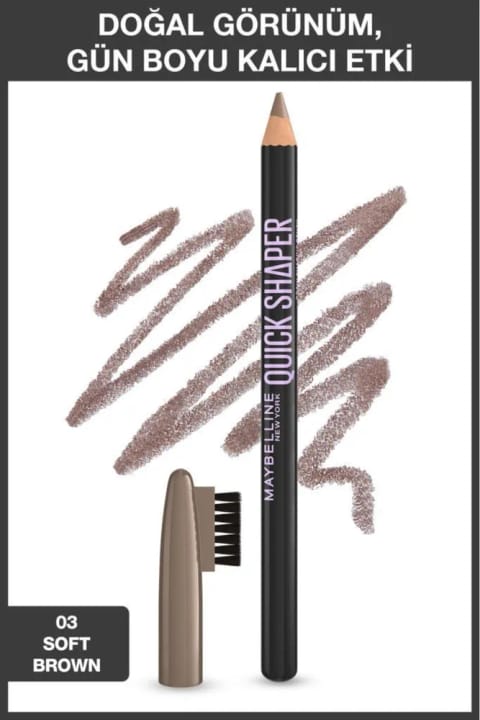 مداد ابرو Maybelline NY Quick Shaper - 03