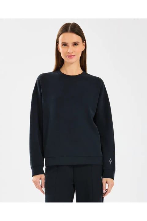 SKECHERS W Lounge Loose Crew Neck Sweatshirt زنانه مشکی S2510052-001