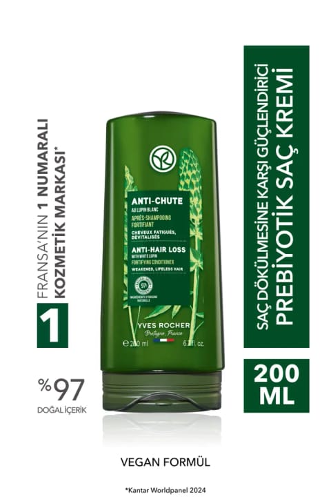 Yves Rocher Anti-Chute ماسک مو ضد ریزش 200 میلیلیتر - مخصوص موهای ضعیف