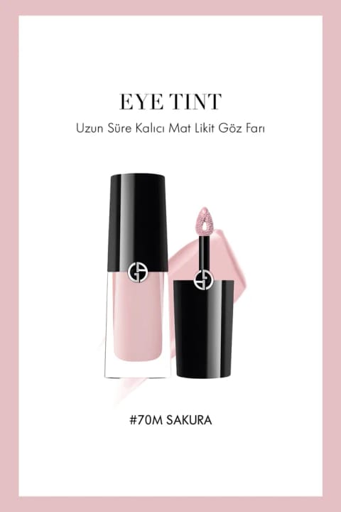 Giorgio Armani Eye Tint سایه چشم مایع مات ماندگار بلند 70M Sakura