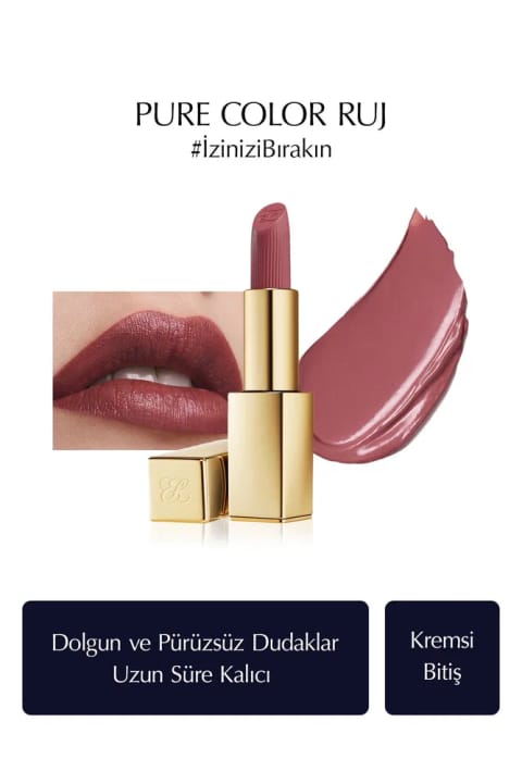 رژ لب کرمی Estee Lauder مدل Pure Color Creme با فینیش ساتن و کرمی - 3.... — 440 Irresistible