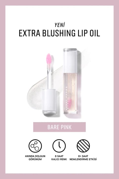 BOBBI BROWN رژگونه روغنی لب Extra Blushing - Bare Pink