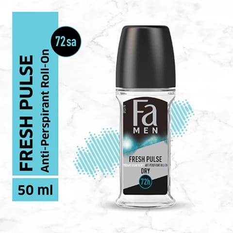 Fa Men Fresh Pulse رول‌آن ضد تعریق مردانه ۵۰ میلی‌لیتر