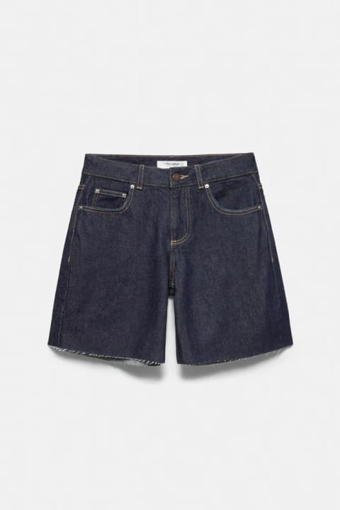 شلوارک جین برمودا کمر پایین (Pull&Bear)