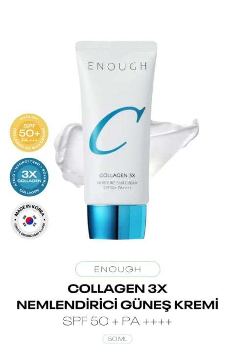 Enough کرم ضدآفتاب مرطوبکننده حاوی 3X Collagen