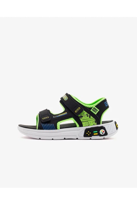 SKECHERS POWER SPLASH سندل مشکی پسرانه بزرگ 402271L BKLM