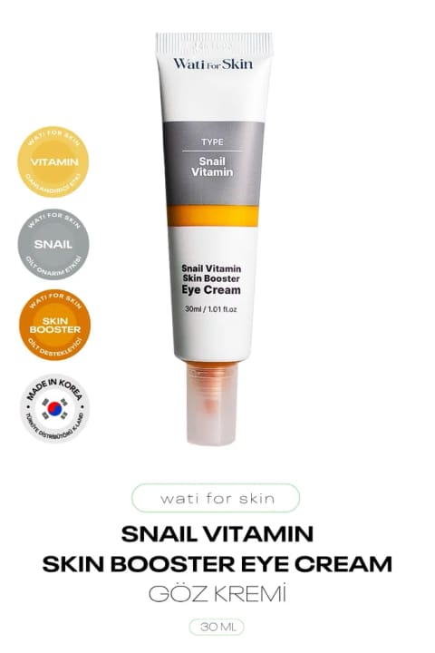 wati for skin کرم دور چشم روشنکننده با عصاره حلزون و Vitamin C