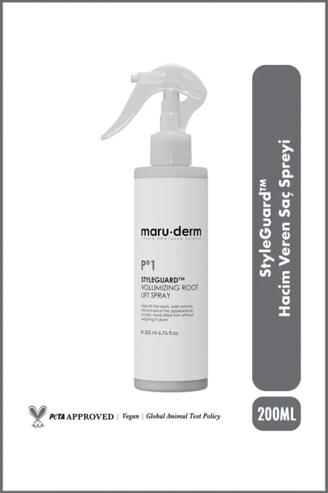 اسپری حالتدهنده مو Maru.Derm StyleGuard™ حجمدهنده – اسپری لیفت ریشه...