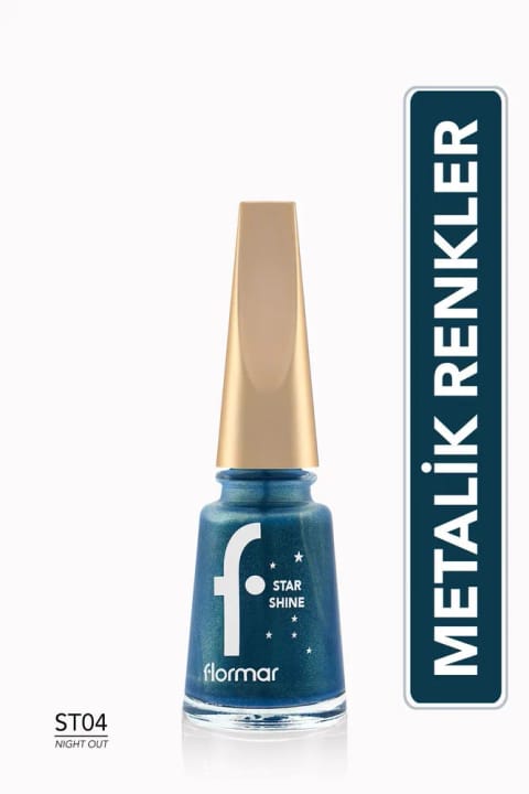 Flormar متالیک براق Oje - Star Shine Nail Enamel