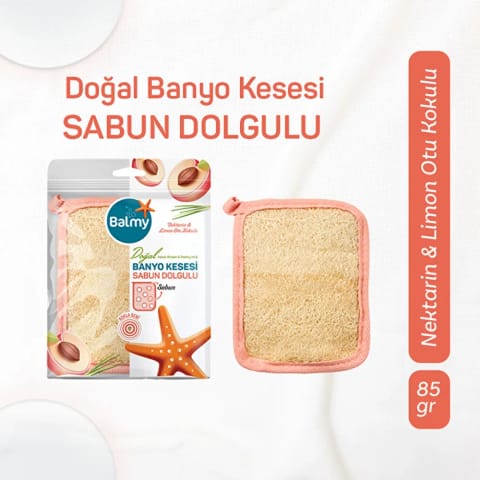 Balmy Nektari صابون داخل کیسه حمام کدو