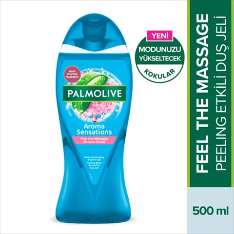Palmolive Aroma Sensations Feel The Massage ژل شستشوی بدن و حمام ترمیمکننده پوست 500 میلیلیتر
