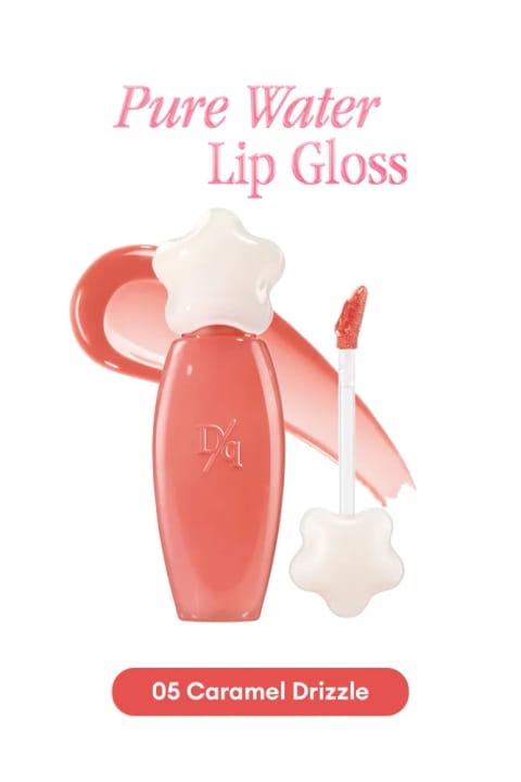 dasique براقکننده لب آبرسان و مغذی Pure Water Lip Gloss (05...
