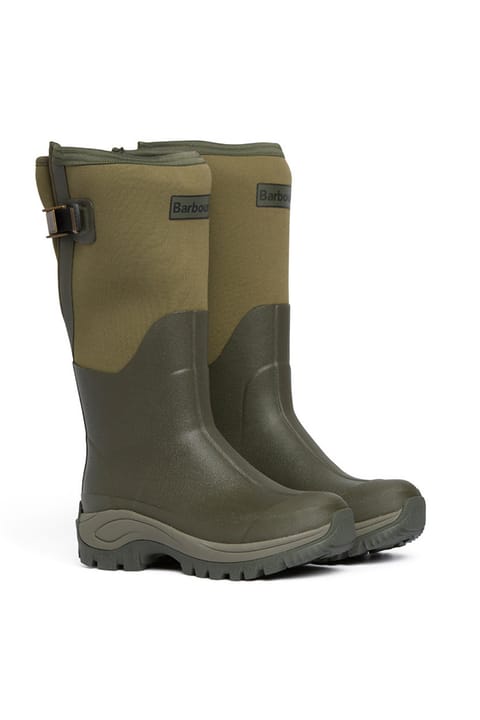 چکمه بلند ولینگتون Barbour Tynedale Tall Welly OL51 زیتونی