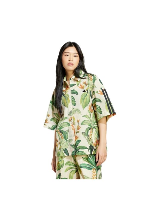 کاپشن زنانه سفید adidas FARM PRM TOP JD6280