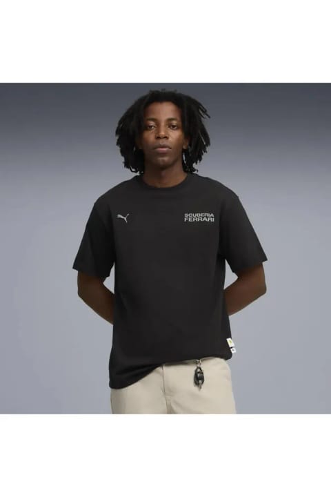 تیشرت مردانه Puma Ferrari Lifestyle مشکی
