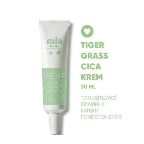 Mia Klinika کرم سیكا تون یکنواخت‌کننده ببرگراس SPF50 + 30 میل