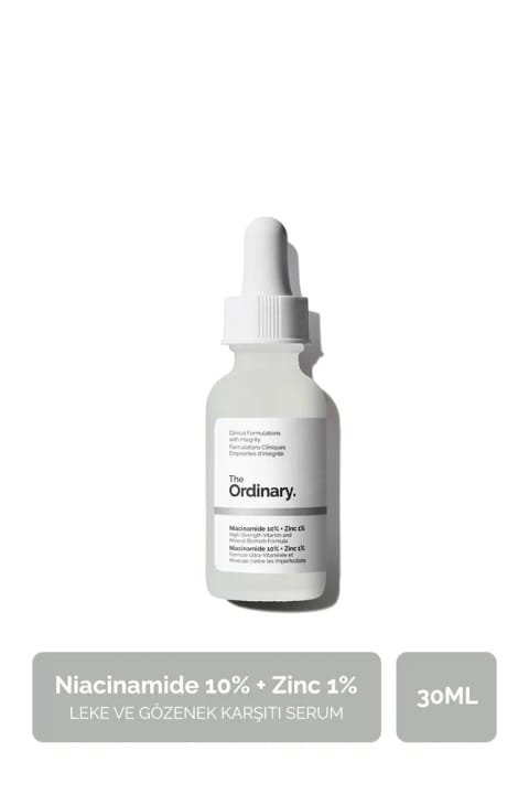 The Ordinary Niacinamide 10% + Zinc 1% - سرم ضد لک و کاهش ظاهر منافذ
