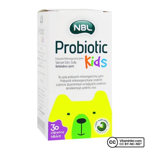 NBL Probiotic Kids 30 قرص جویدنی