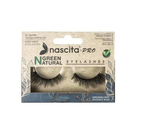 مژه مصنوعی سه‌بعدی طبیعی وگان Nascita Green Natural NASEYE000114