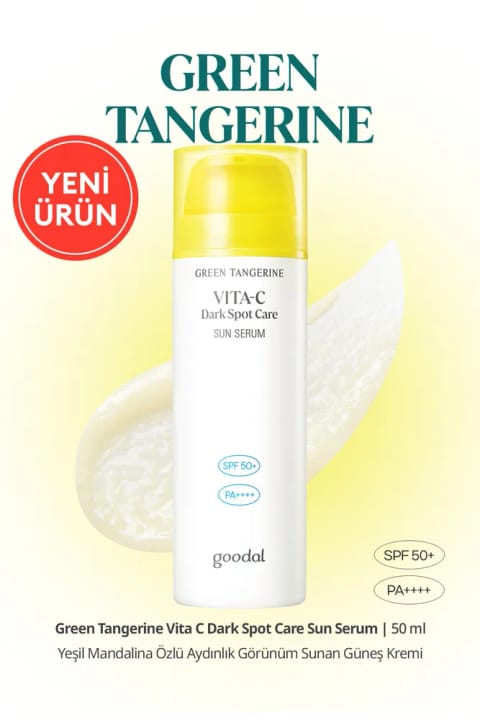 گودال سرم ضد لک و ضد آفتاب Green Tangerine Vita C