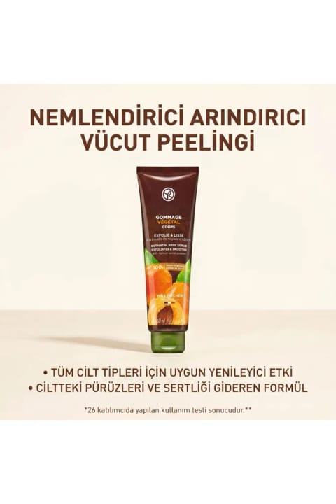 Yves Rocher اسکراب بدن با عصاره زردآلو - پاکسازی و آبرسانی