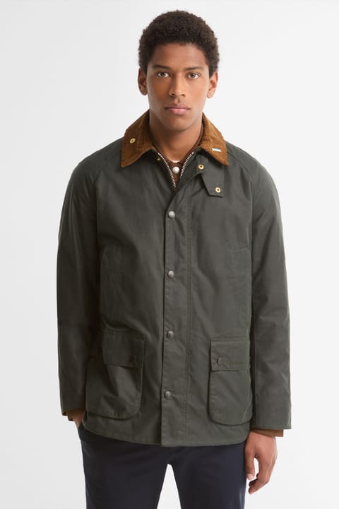 Barbour Icons Ashby ژاکت چرب SG51 Sage
