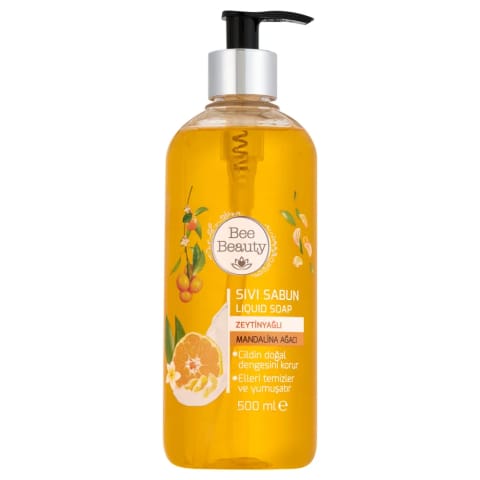 Bee Beauty صابون مایع نارنگی 500 میلی‌لیتر