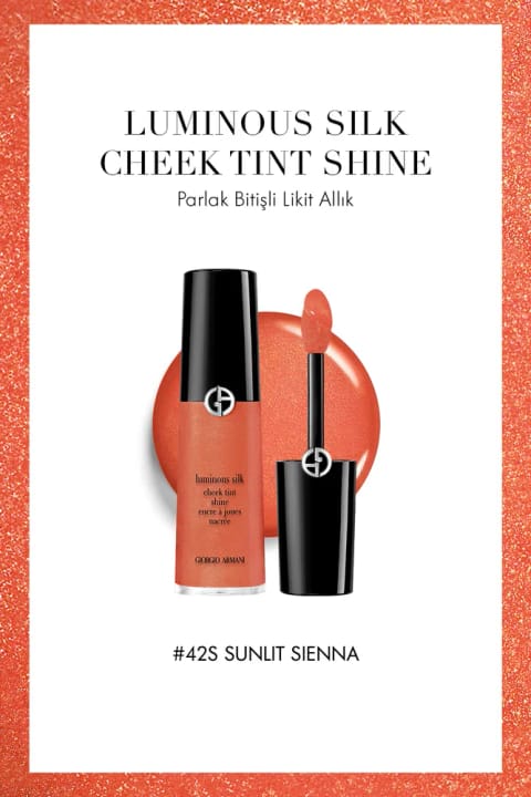 Giorgio Armani Luminous Silk Cheek Tint Shine رژگونه مایع با پایانی درخشان 42S ...