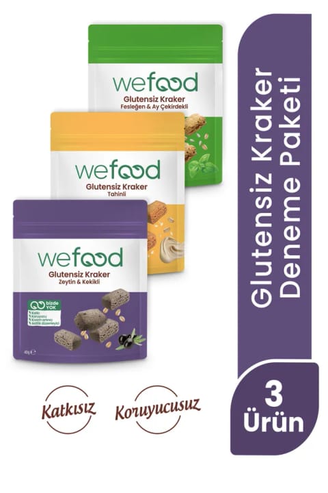 Wefood پکیج آشنایی با کراکر بدون گلوتن