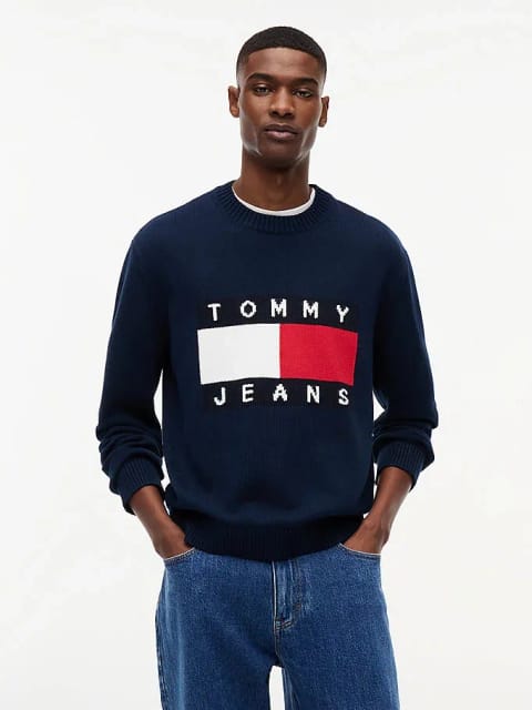 پلیور Tommy Jeans مردانه مدل TJM Regular Flag