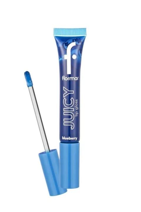 Flormar براق کننده لب با طعم میوه (بلوبری) - Juicy Lip Gloss