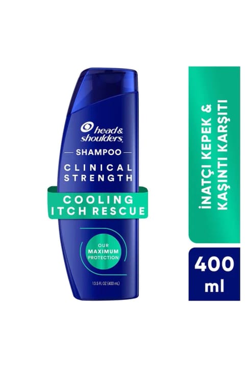 شامپو Head & Shoulders Clinical Strength Cooling Itch Rescue 400 میلیلیتر