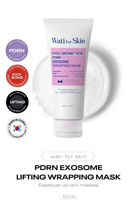 ماسک لیفتینگ واتی فور اسکین PDRN اگزوزوم Hyaluronic Acid