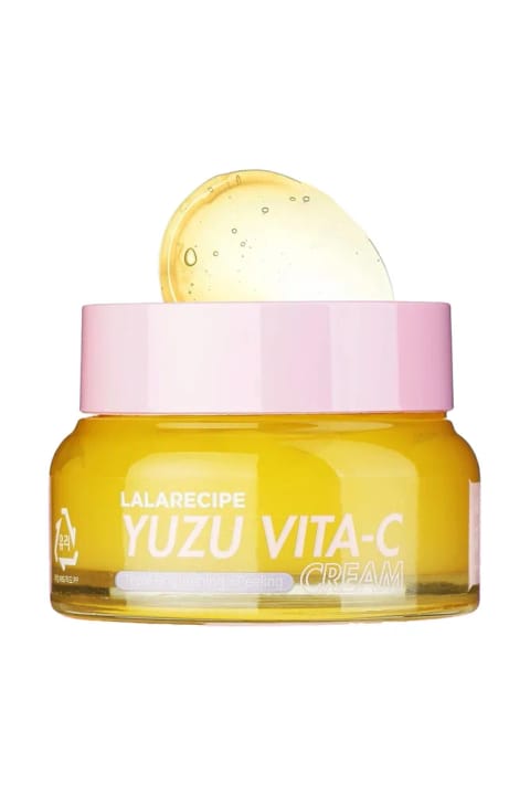 lalarecipe کرم مراقبتی حاوی ۶۷.۸٪ یوزو Yuzu Vita-c Cream