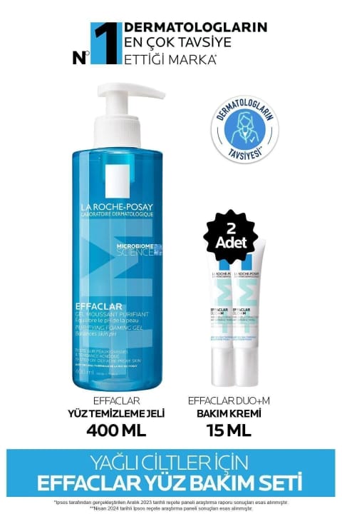 La Roche Posay Effaclar پاک‌کننده صورت برای پوست‌های چرب و مستعد آکنه