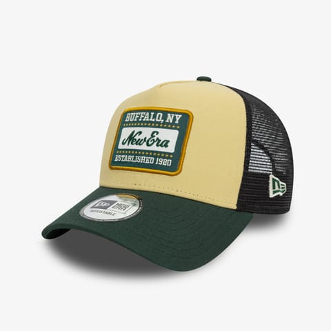 کلاه کپ New Era NE Patch Canvas Trucker یونیسکس سبز