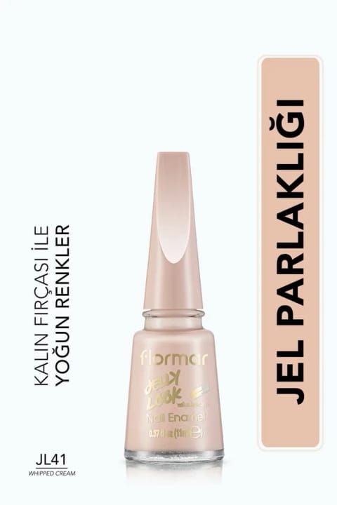 لاک ناخن براق ژلهای Flormar (نود روشن) - Jelly Look Nail Enamel - JL41 ...