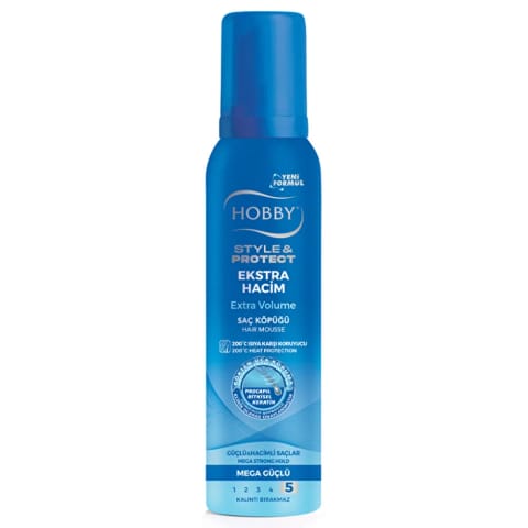 Hobby Style & Protect فوم حجم دهنده مو 150 میلی‌لیتر