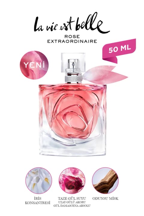 Lancome La Vie Est Belle Rose Extraordinaire EDP 50 ml زنانه