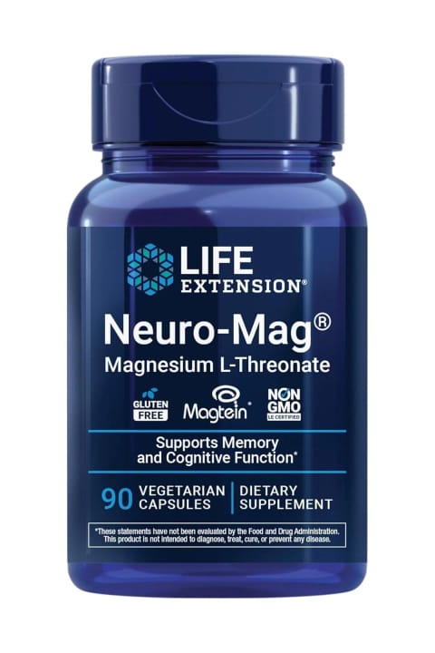 Life Extension Neuro-Mag Magnesium L-Threonate، سلامت حافظه، ...