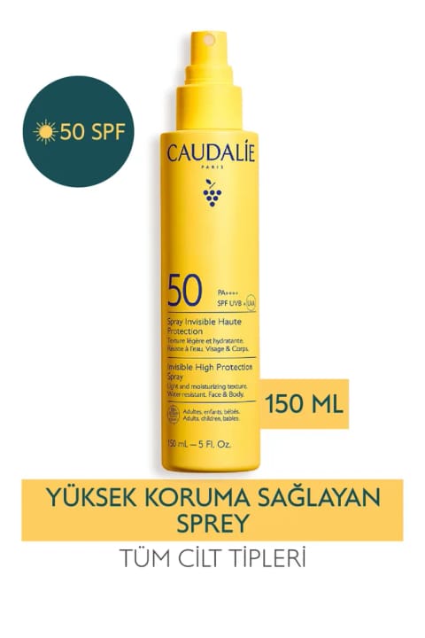 اسپری ضدآفتاب با محافظت بالا Caudalie SPF50 150ml