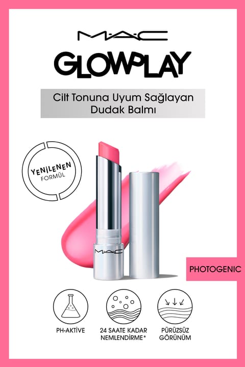 بالم لب مرطوبکننده M.A.C Glow Play - Photogenic