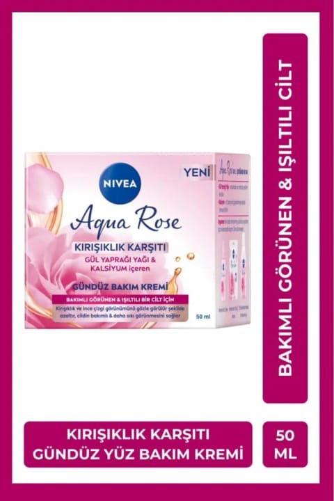 NIVEA کرم روزانه روغن گلبرگ رز ۵۰ میلیلیتری ضد چروک Aqua Rose