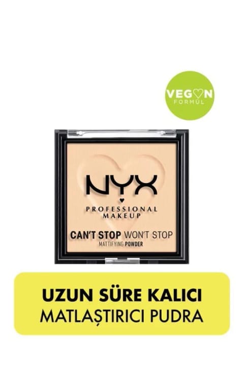 پودر مات‌کننده NYX Professional Makeup Can’t Stop Won’t Stop - Light